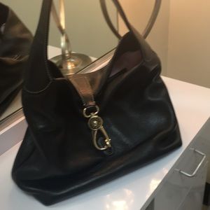 Dooney Bourke Black big pocket book!